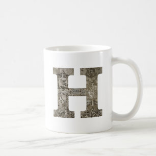 Monogramm Harry Potters   Hogwarts Kaffeetasse