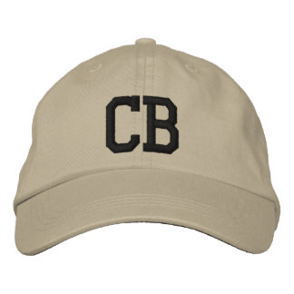 MONOGRAMM HATS BESTICKTE BASEBALLKAPPE