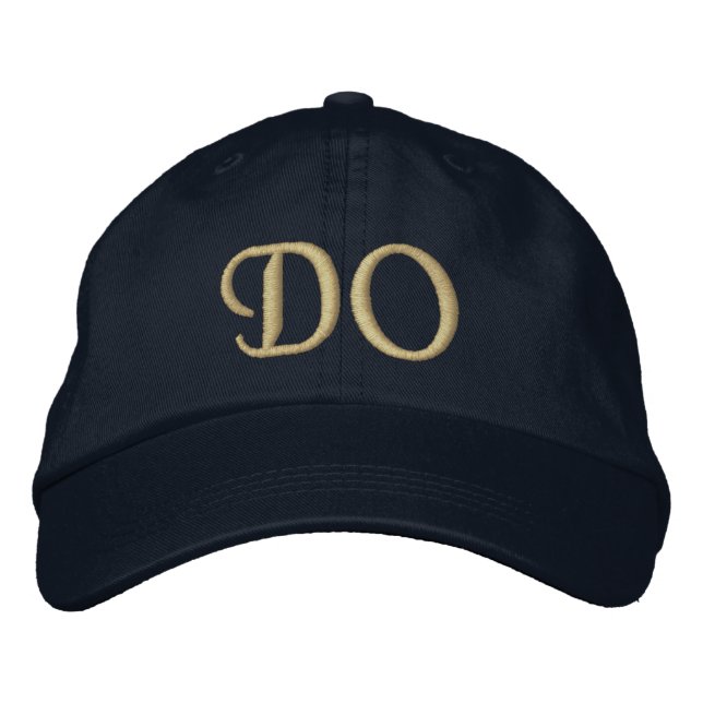 MONOGRAMM HATS BESTICKTE KAPPE (Vorderseite)