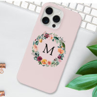 Monogramm Herbst Blume Herbstliche Rose Blumendruc