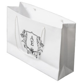 Monogramm Hochzeitsgeschenktaschen für VIP-Hochzei Große Geschenktüte
