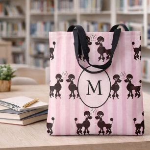 Monogramm Hübsch-rosa-Paddel-Lover
