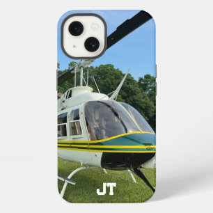 Monogramm Hubschrauber Foto, Coole und Stylische L iPhone 13 Hülle