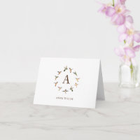 Monogramm Hummingvögel