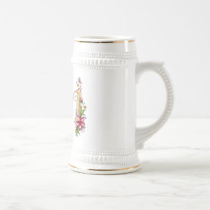 Monogramm I Geschenk Tasse