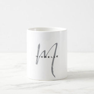 Monogramm Ihr Name Sondergeschenk erhalten eins Kaffeetasse