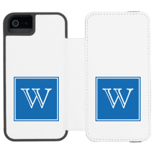 Monogramm Incipio Watson™ iPhone 5 Geldbörsen Hülle