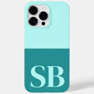 Monogramm Initial minimalistisches stilvolles Case