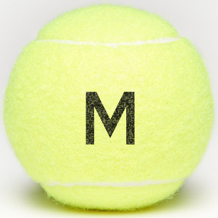 Monogramm Initial Personalisiert Tennisbälle