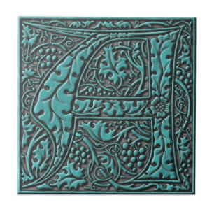Monogramm-Initiale A Fliese