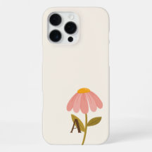Monogramm Initiale rosa Daisy-Illustration