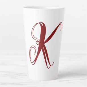 Monogramm Initialen Name Skript Minimale Hochzeits Milchtasse