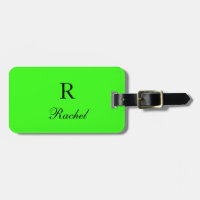 Monogramm Initialen Name Vorlagen Neon Green Moder