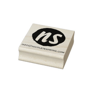 Monogramm-Initialen Website Stempel