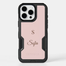Monogramm iPhone 16 Pro Max Hülle