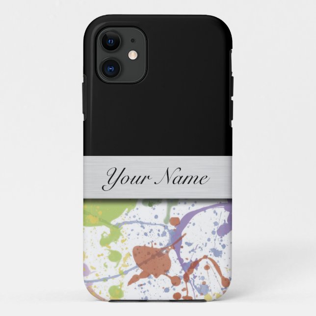 Monogramm iPhone 5 Fall mit Kartenhalter Case-Mate iPhone Hülle (Rückseite)