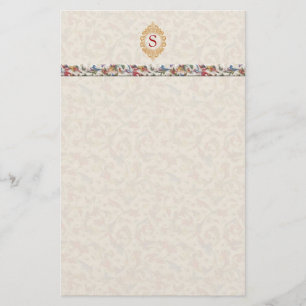Monogramm-italienisches florentinisches briefpapier