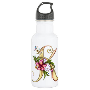 Monogramm K 32 oz PBA FREE Edelstahlflasche