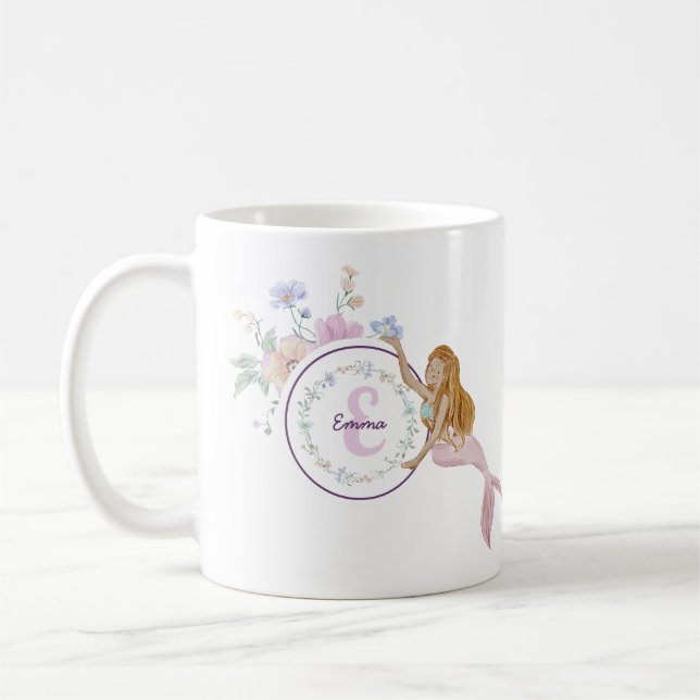 Monogramm Kaffeetasse (Links)