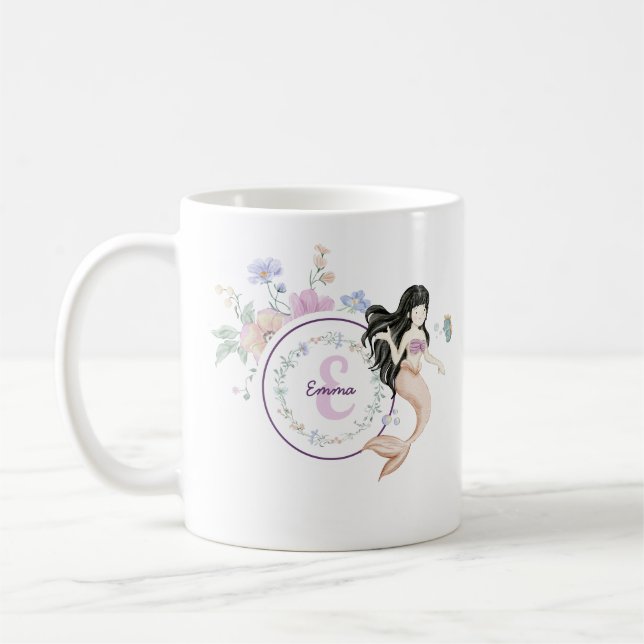Monogramm Kaffeetasse (Links)