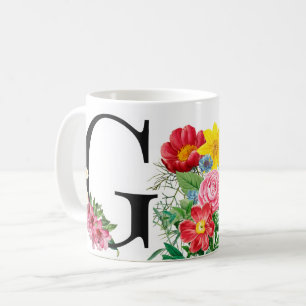 Monogramm Kaffeetasse