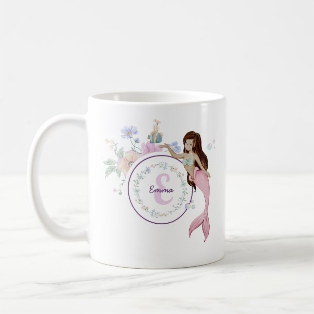 Monogramm Kaffeetasse (Links)