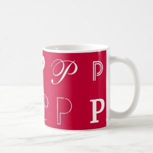 Monogramm Kaffeetasse