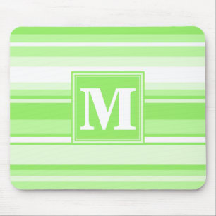 Monogramm Kalkstreifen Mousepad