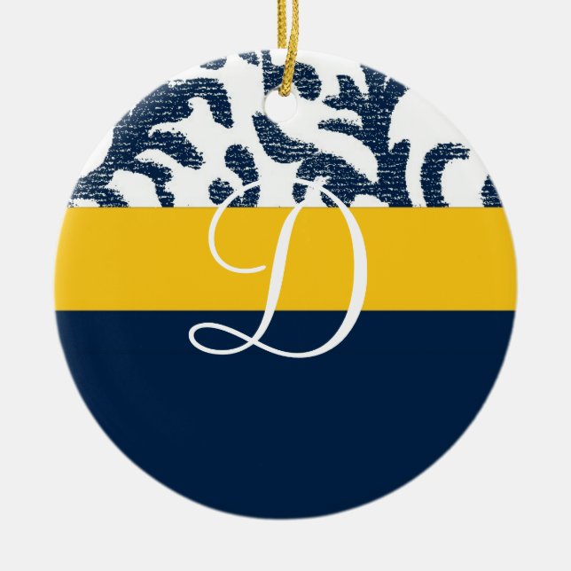 Monogramm Keramikornament (Vorne)
