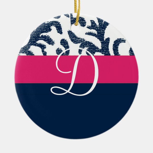 Monogramm Keramikornament (Vorne)