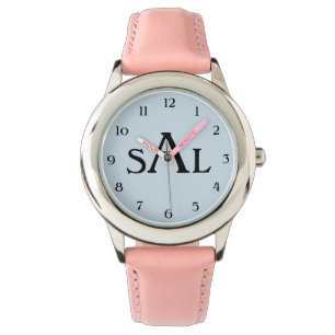 Monogramm-Kinderuhr Armbanduhr