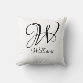 Monogramm Kissen