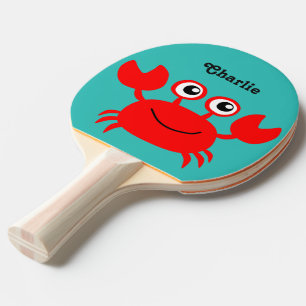 Monogramm-Klingeln pong Paddel der Seegeschöpfe Tischtennis Schläger