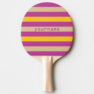 Monogramm-Klingeln pong Paddel des Tischtennis Schläger