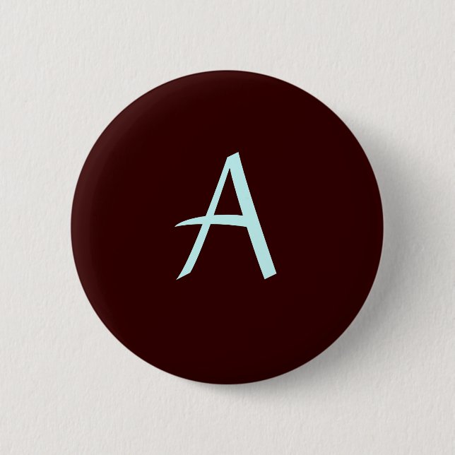 Monogramm-Knopf Button (Vorderseite)