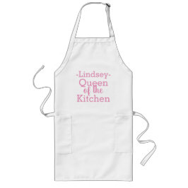 MONOGRAMM KÖCHE DER KÜCHE LANGE SCHÜRZE