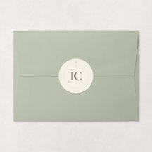 Monogramm-Kreuz in Grace Sage