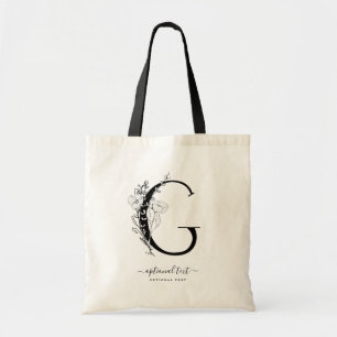 Monogramm-kundenspezifische Taschen-mit Tragetasche