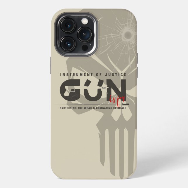 Monogramm-Kunst der Waffe | iPhone Hülle (Rückseite)