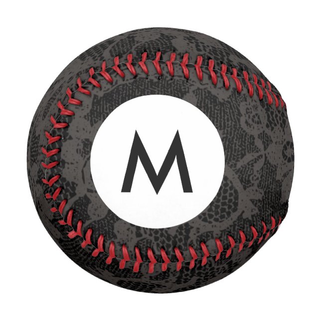 Monogramm Lace 2 Baseball (Vorderseite Links)