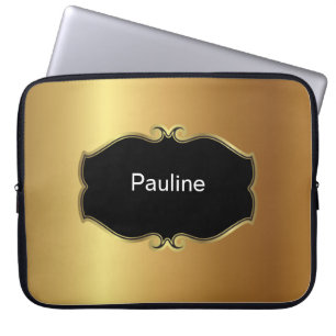 Monogramm-Laptop-Hülse Laptopschutzhülle
