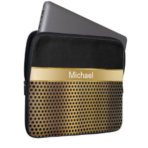 Monogramm-Laptop-Hülsen Laptopschutzhülle