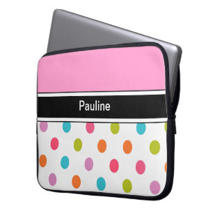 Monogramm-Laptop-Kasten Laptopschutzhülle