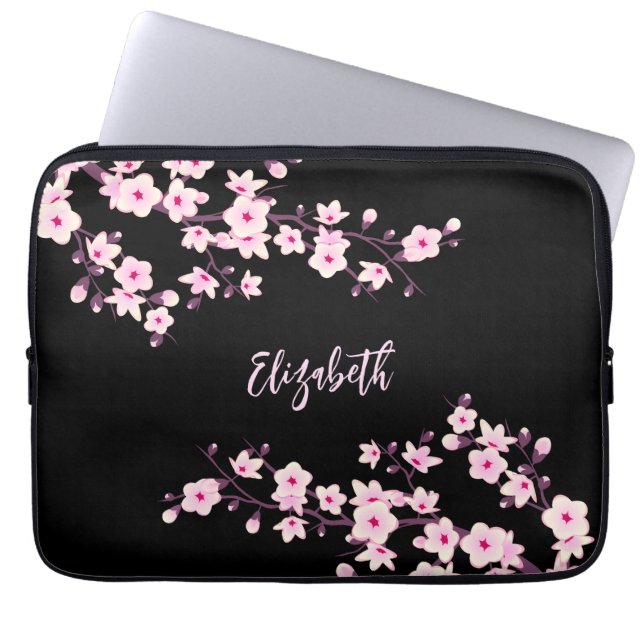 Monogramm Laptopschutzhülle (Vorderseite)