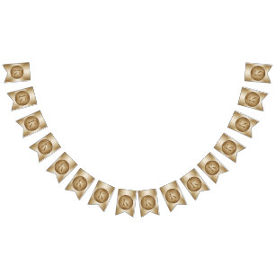 Monogramm "Letter K" Wimpelkette