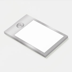 Monogramm "Letter V" Post-it Klebezettel