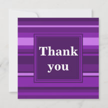 Monogramm lila Streifen