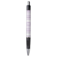 Monogramm lila Streifen