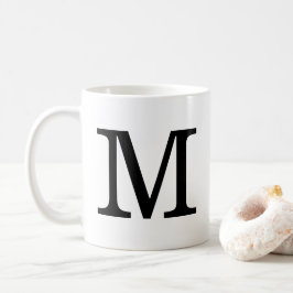 Monogramm M Klassische Tasse, 11 oz Kaffeetasse