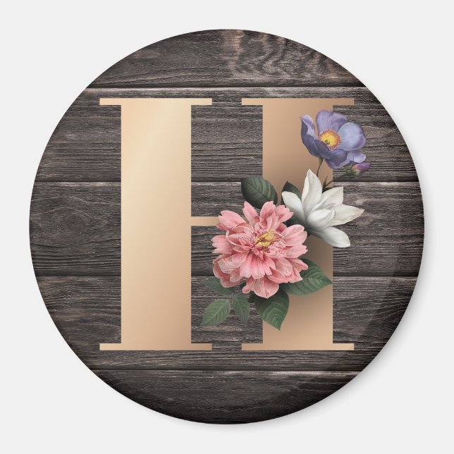 Monogramm Magnet (Vorne)